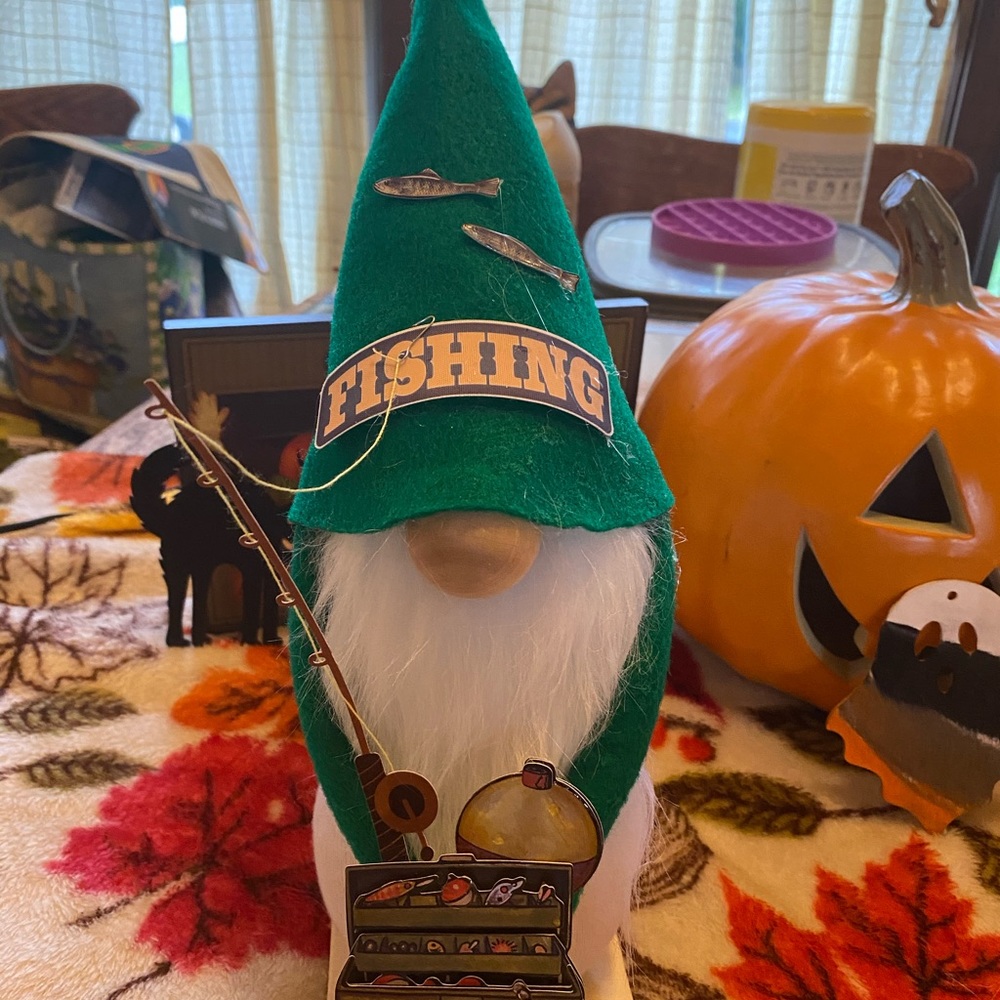 Gnome fisherman